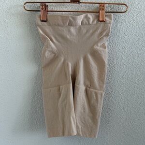Spanx Women's High Waist Tummy Control Shorts Shapewear Style 3035 Nude Small